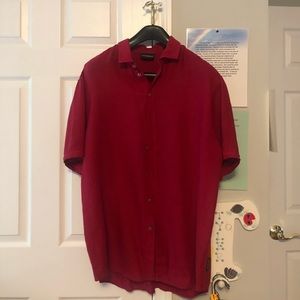 Emporio Armani Red Polo Shirt